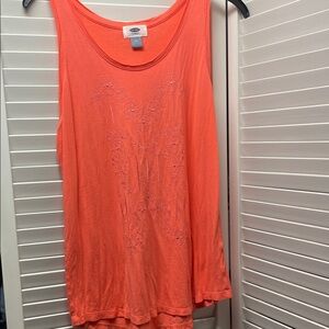 Old Navy Women's Coral Tank Top